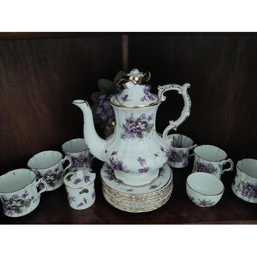 6 - Spode Victorian Violet teaware