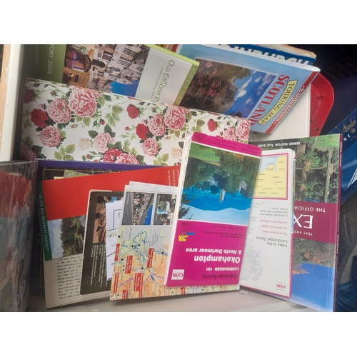 47 - Maps, books, stationary etc.