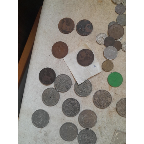 71 - Coins : GB and foreign copper and base metal coinage from late 19th century onwards, good rummagers ... 