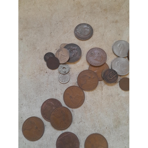 72 - Coins : GB and foreign some silver included, condition varies