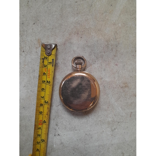 78 - Early 20th century gold plated Star case pocket watch