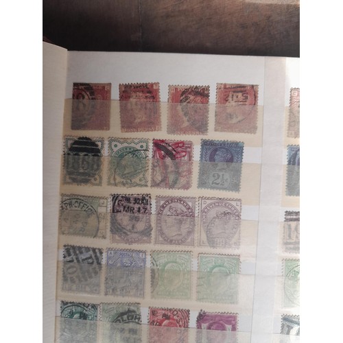 83 - Stamps of the World mounted mint and used in stock books : stockbook dedicated to Malta