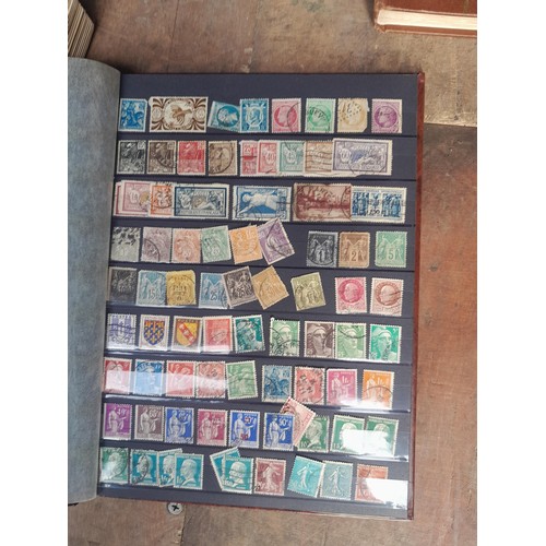 83 - Stamps of the World mounted mint and used in stock books : stockbook dedicated to Malta