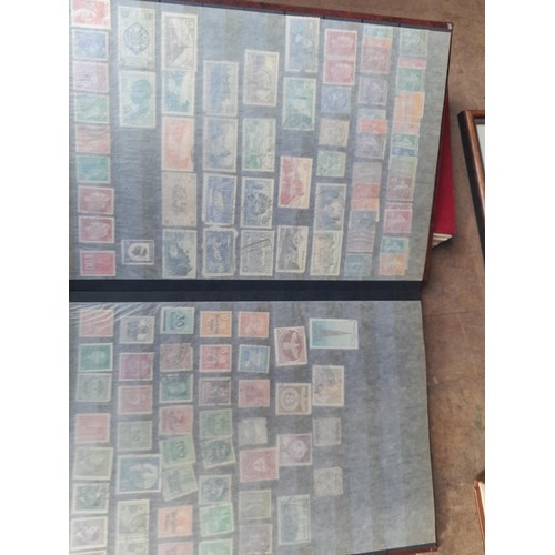 83 - Stamps of the World mounted mint and used in stock books : stockbook dedicated to Malta