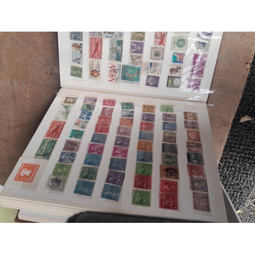 81 - Stamps of the World mounted mint and used in albums and stockbooks : stock book and album dedicated ... 