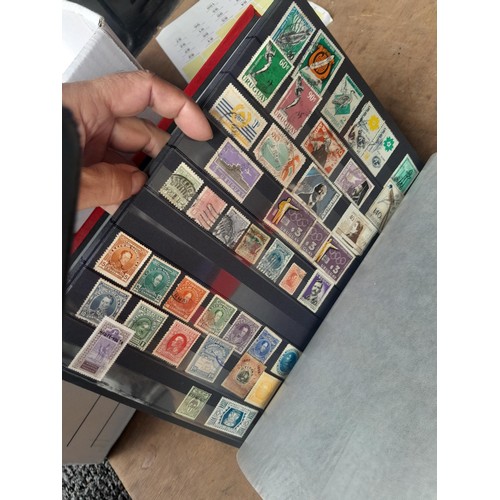 81 - Stamps of the World mounted mint and used in albums and stockbooks : stock book and album dedicated ... 