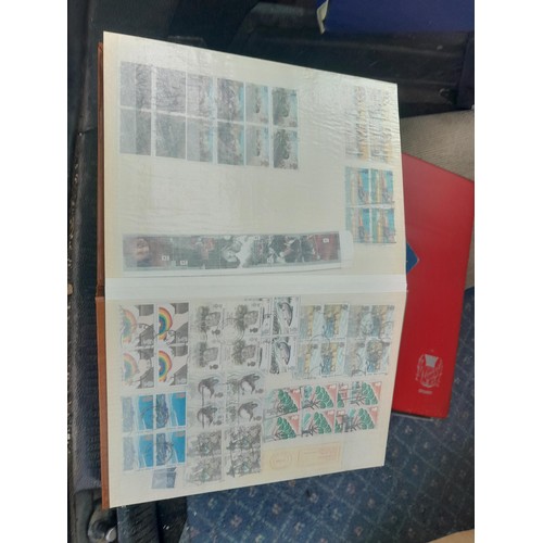 85 - Stamps of the world mounted in stock books and albums, mint and used First Day Covers and philatelic... 