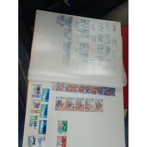 85 - Stamps of the world mounted in stock books and albums, mint and used First Day Covers and philatelic... 