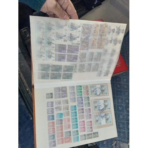 85 - Stamps of the world mounted in stock books and albums, mint and used First Day Covers and philatelic... 