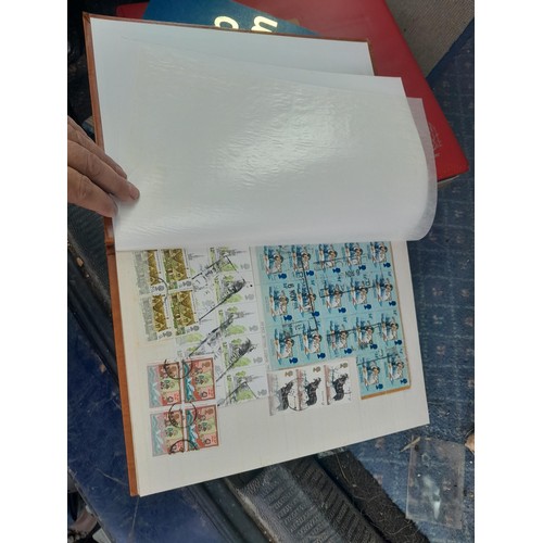 85 - Stamps of the world mounted in stock books and albums, mint and used First Day Covers and philatelic... 