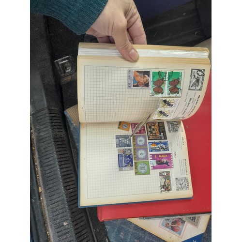 85 - Stamps of the world mounted in stock books and albums, mint and used First Day Covers and philatelic... 