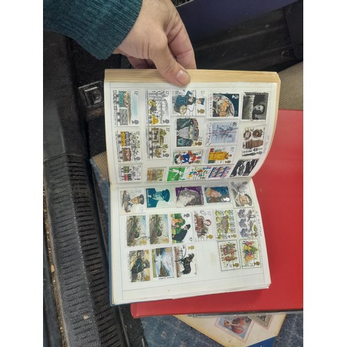 85 - Stamps of the world mounted in stock books and albums, mint and used First Day Covers and philatelic... 