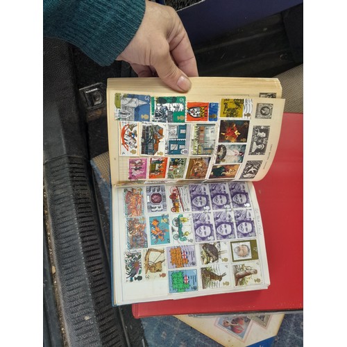 85 - Stamps of the world mounted in stock books and albums, mint and used First Day Covers and philatelic... 