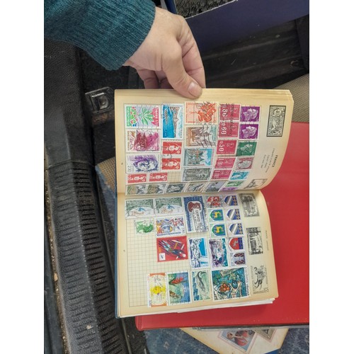 85 - Stamps of the world mounted in stock books and albums, mint and used First Day Covers and philatelic... 