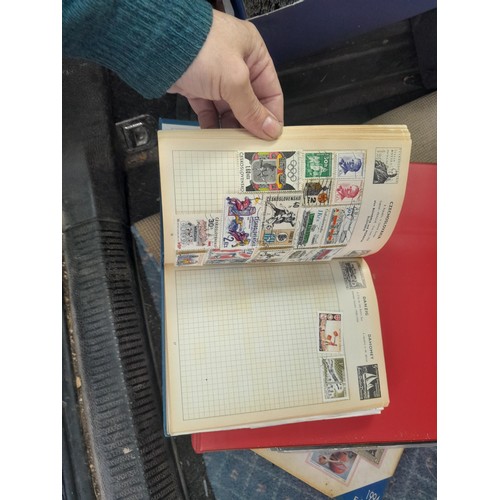 85 - Stamps of the world mounted in stock books and albums, mint and used First Day Covers and philatelic... 