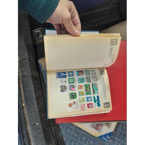 85 - Stamps of the world mounted in stock books and albums, mint and used First Day Covers and philatelic... 