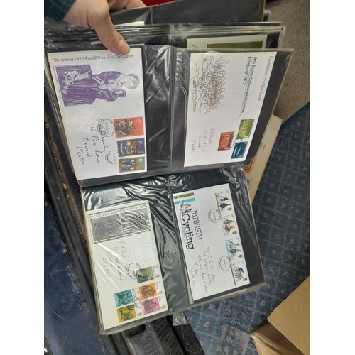 85 - Stamps of the world mounted in stock books and albums, mint and used First Day Covers and philatelic... 