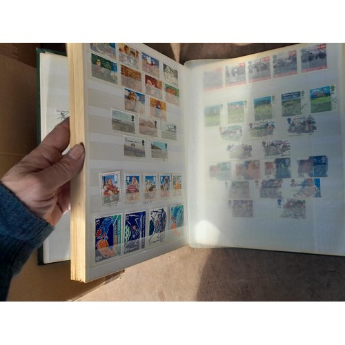 89 - Stamps of the world used and mint in albums and stock books, sheets First Day Covers and related ite... 