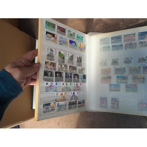 89 - Stamps of the world used and mint in albums and stock books, sheets First Day Covers and related ite... 