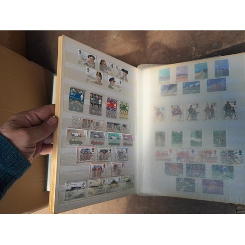 89 - Stamps of the world used and mint in albums and stock books, sheets First Day Covers and related ite... 