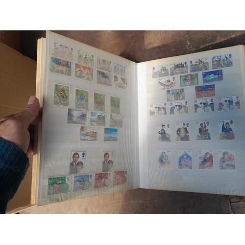 89 - Stamps of the world used and mint in albums and stock books, sheets First Day Covers and related ite... 