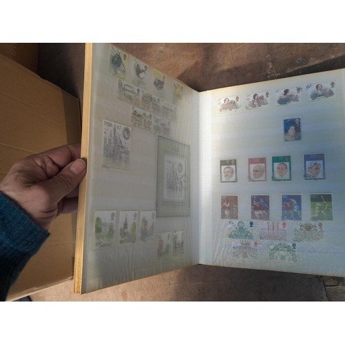 89 - Stamps of the world used and mint in albums and stock books, sheets First Day Covers and related ite... 