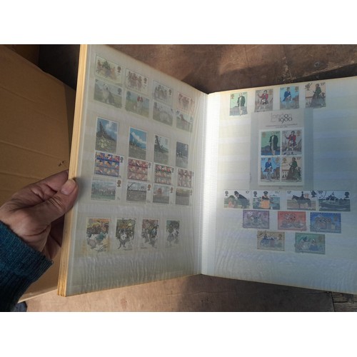 89 - Stamps of the world used and mint in albums and stock books, sheets First Day Covers and related ite... 