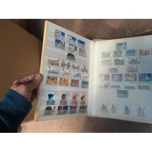 89 - Stamps of the world used and mint in albums and stock books, sheets First Day Covers and related ite... 