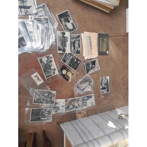 96 - Early 20th century family portrait photograph album, Nazi related propaganda snaps in plastic sleeve... 