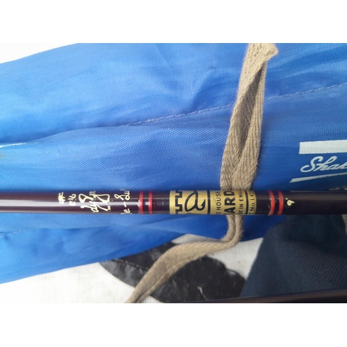 147 - Fishing rods : Fuji, Hardy trout rod, Shakespeare