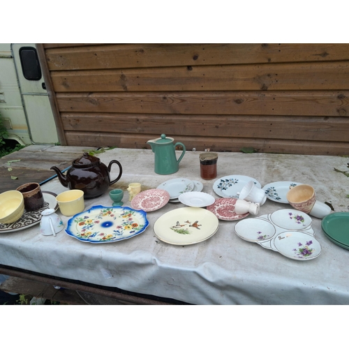 4 - Decorative china : tea set, Denby etc. (multiple photographs)