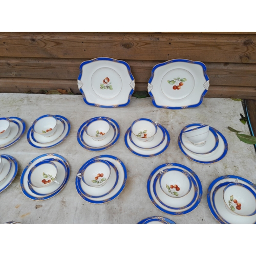 6 - Decorative Tuscan tea set