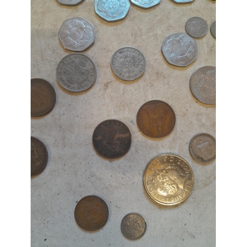 26 - Coins : Crowns, GB coinage, Victoria Pennies and later coins