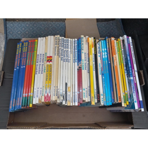 31 - Large array of Blue Peter annuals earlier editions included