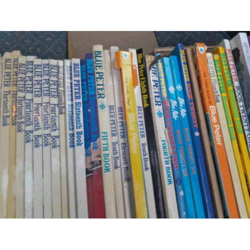 31 - Large array of Blue Peter annuals earlier editions included