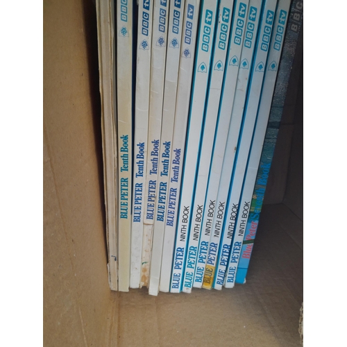 31 - Large array of Blue Peter annuals earlier editions included