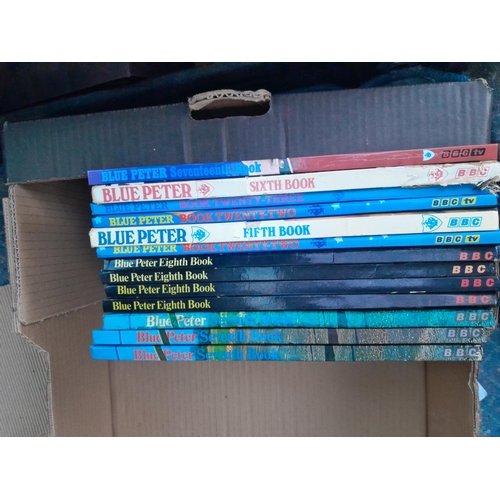 31 - Large array of Blue Peter annuals earlier editions included