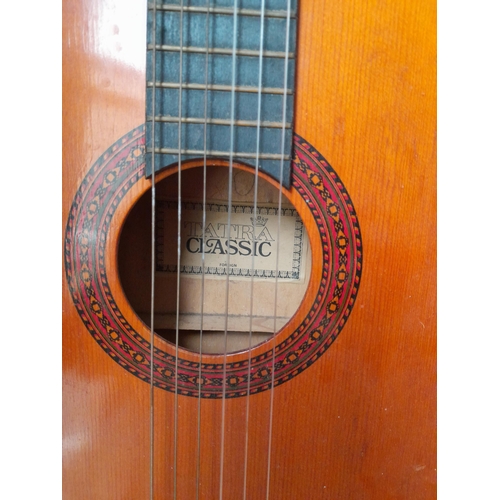 50 - Tatra Classical guitar and workmate