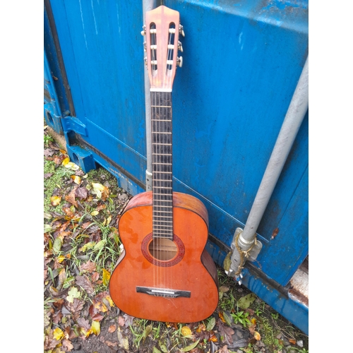 50 - Tatra Classical guitar and workmate