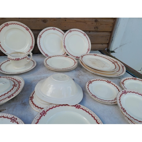 57 - Burleigh, Meakin dinner ware and other commemorative ware