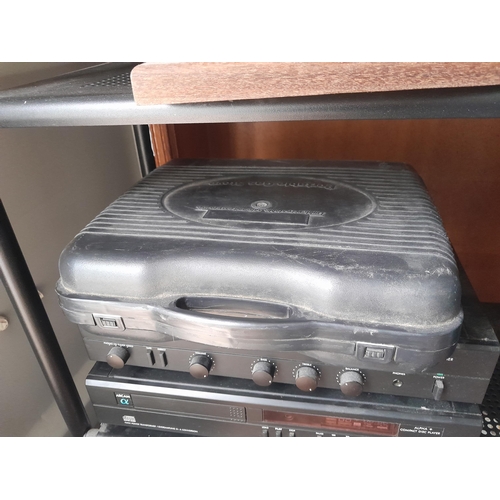 61 - Arcam Alpha 3 amplifier & CD player & camping gas stove