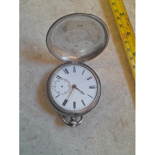 137 - Early 20th century silver cased pocket watch