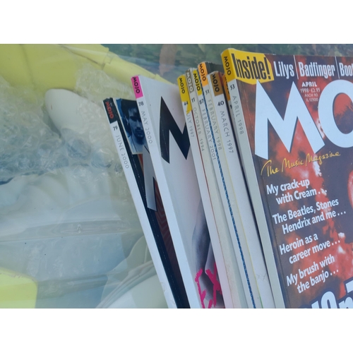 174 - Music Magazines  : Mojo  from mid 1990s - early 2000s , Brit Pop interest abound, note multiple phot... 