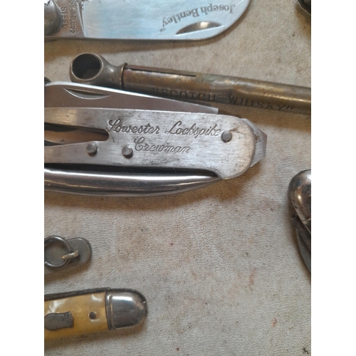 256 - Penknives : Bentley blade loose,