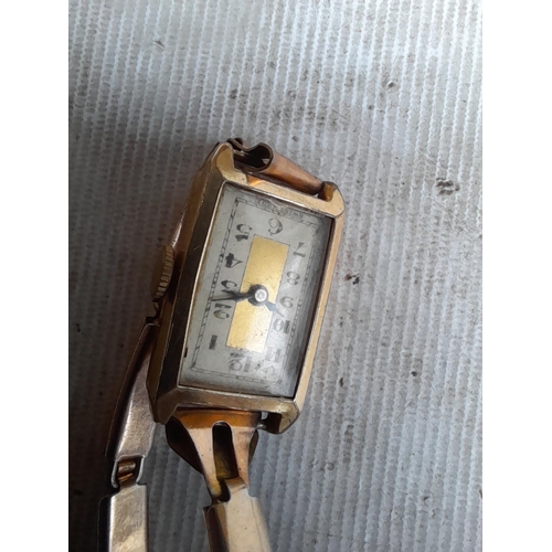 302 - Rolled gold ladies wristwatch