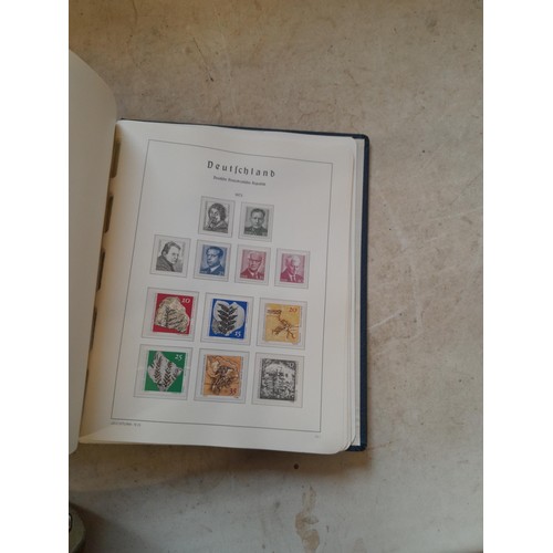 459 - Stamps : East German collection 1959 - 1973, fairly well filled print hinge less sheets, stronger in... 