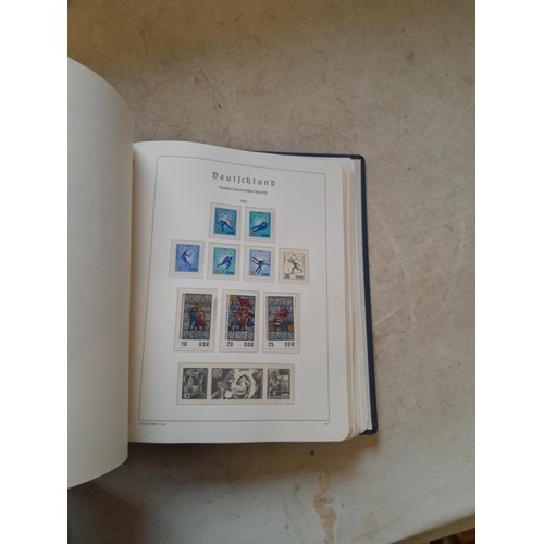 459 - Stamps : East German collection 1959 - 1973, fairly well filled print hinge less sheets, stronger in... 