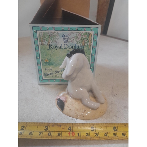 481 - Royal Doulton Winnie the Pooh Series figure : Boxed Eeyore Tail