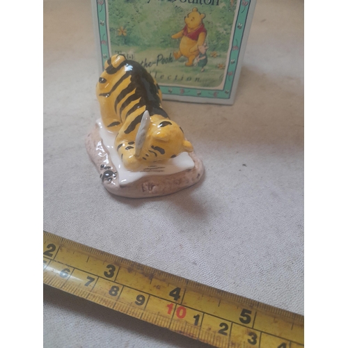 484 - Royal Doulton boxed Winnie the Pooh Series : Tigger Signs