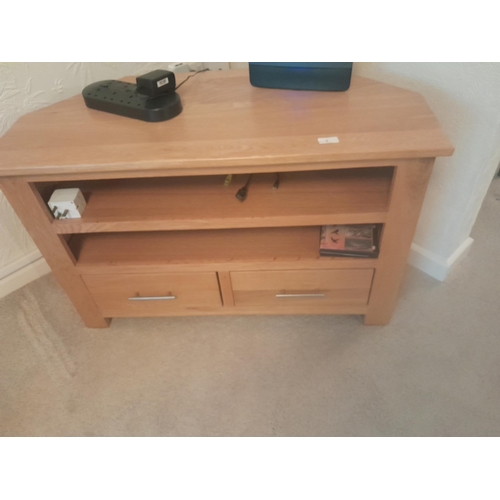 3 - Modern television stand, magazine rack and coffee table